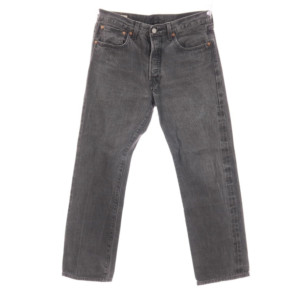 【中古】リーバイス Levi's 501 150周年記念 コットンヘンプ デニムパンツ ジーンズ グレー【サイズ32】【メンズ】