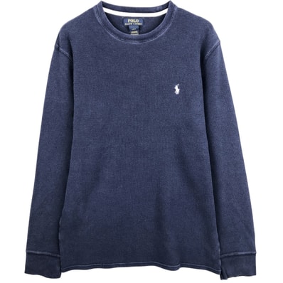 古着 ラルフローレン Ralph Lauren POLO RALPH LAUREN サーマルロンT ワッフル メンズL相当/eaa591042
