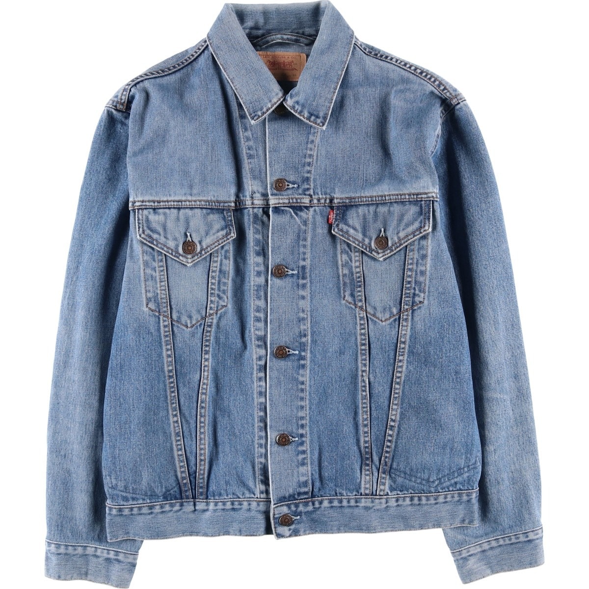 古着 リーバイス Levi's ユーロモデル デニムジャケット Gジャン メンズXL相当/eaa604131