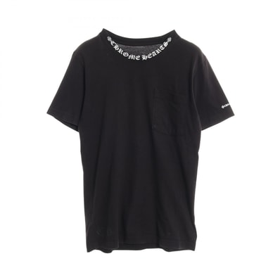 Chrome Hearts Neck Logo S/S T-Shirt "Black/White"
