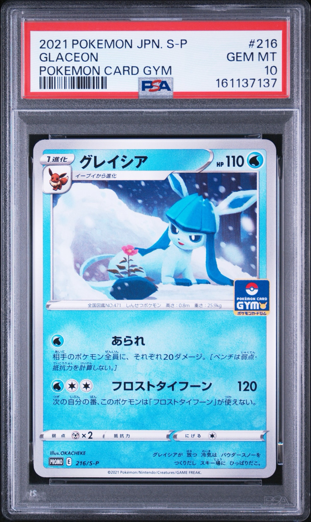 グレイシア: プロモ P [S-P 216](ポケモンカードゲーム ソード&シールド 「プロモカードパック 第7弾」)