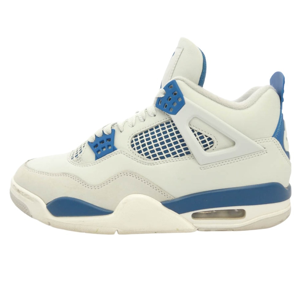 NIKE ナイキ 24SS FV5029-141 Air Jordan 4 Retro Industrial Blue エアジョーダン レトロ インダストリアルブルー ホワイト系 ブルー系 26cm【中古】