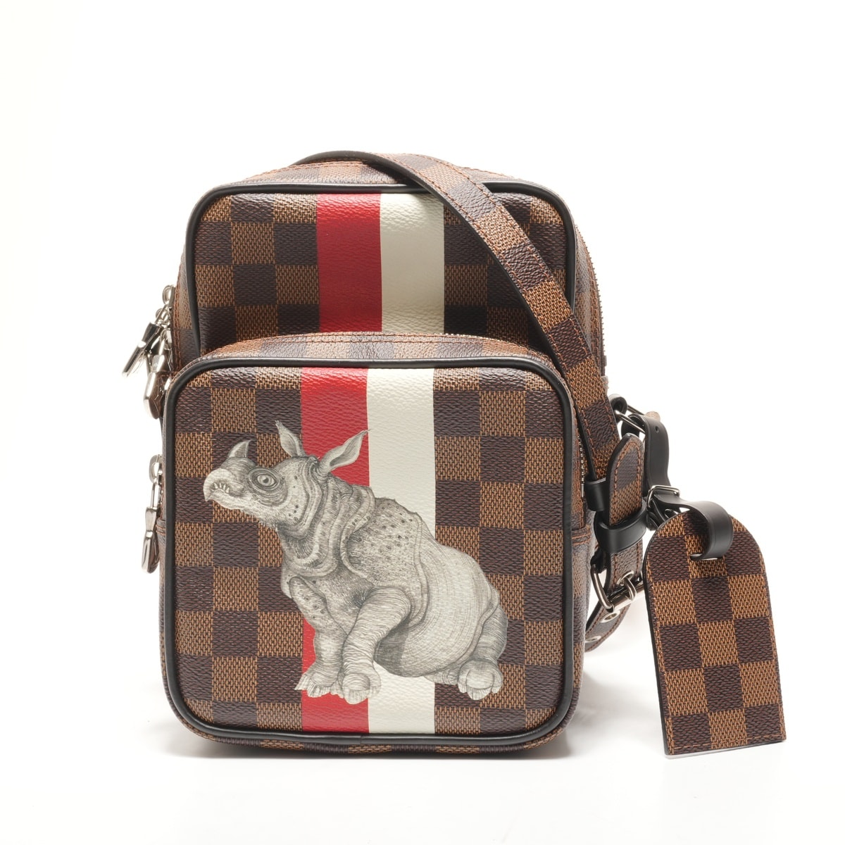 ヴィトン LV 2016年製 ダミエ アマゾン チャップマン ショルダーバッグ【中古】