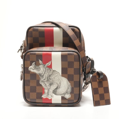 ヴィトン LV 2016年製 ダミエ アマゾン チャップマン ショルダーバッグ【中古】