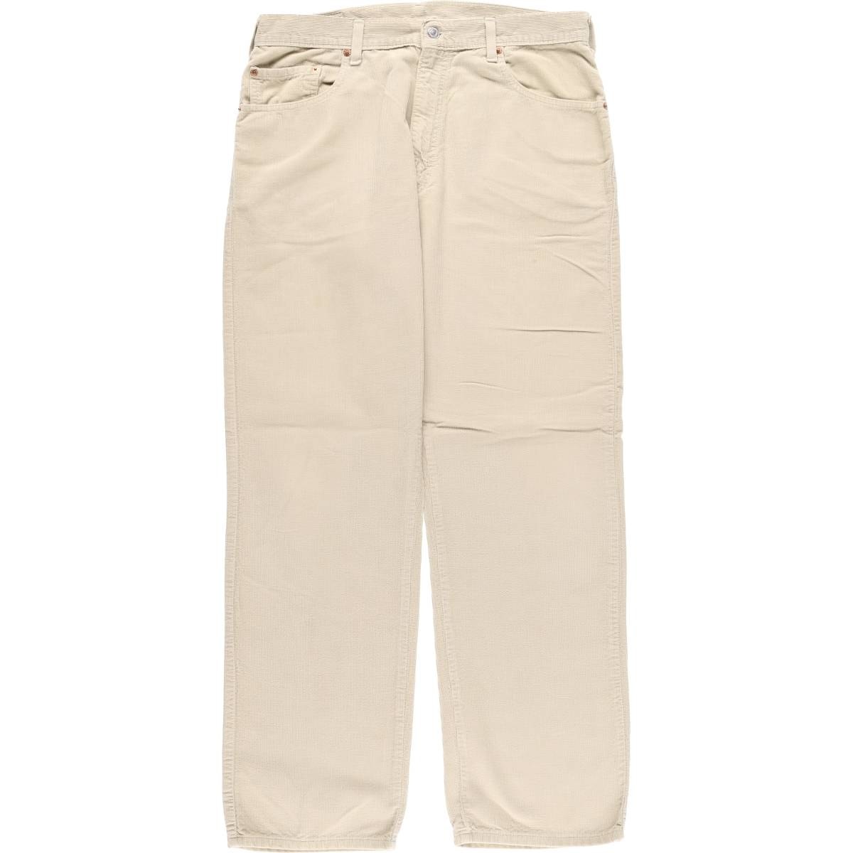 古着 リーバイス Levi's 505 REGULAR FIT STRAIGHT LEG コーデュロイパンツ メンズw35相当/eaa616451