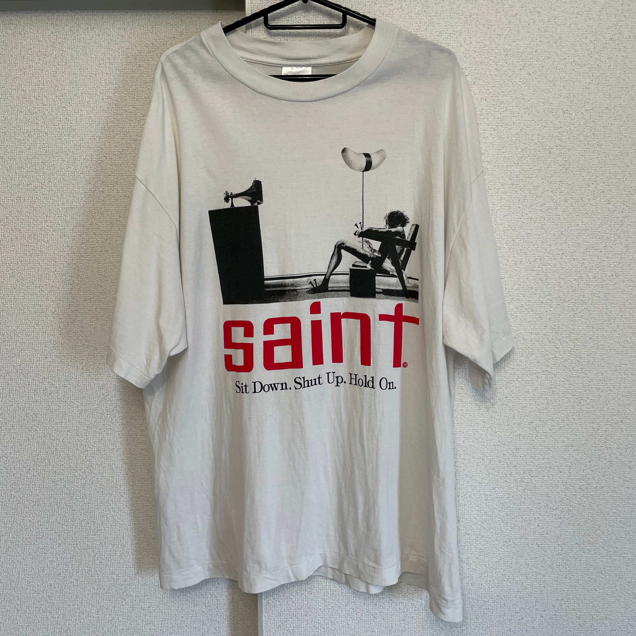 SAINT Mxxxxxx SS Tee/Saint "White"