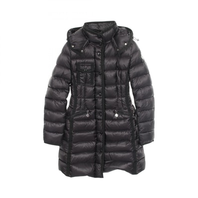 モンクレール MONCLER HERMINE ダウンジャケット 衣料品 アウター ナイロン レディース ブラック系 4933905 【中古】
