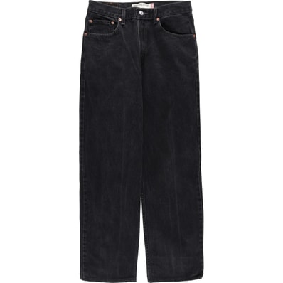 古着 リーバイス Levi's 550 RELAXED FIT ブラックデニム テーパードデニムパンツ メンズw32相当/eaa483011