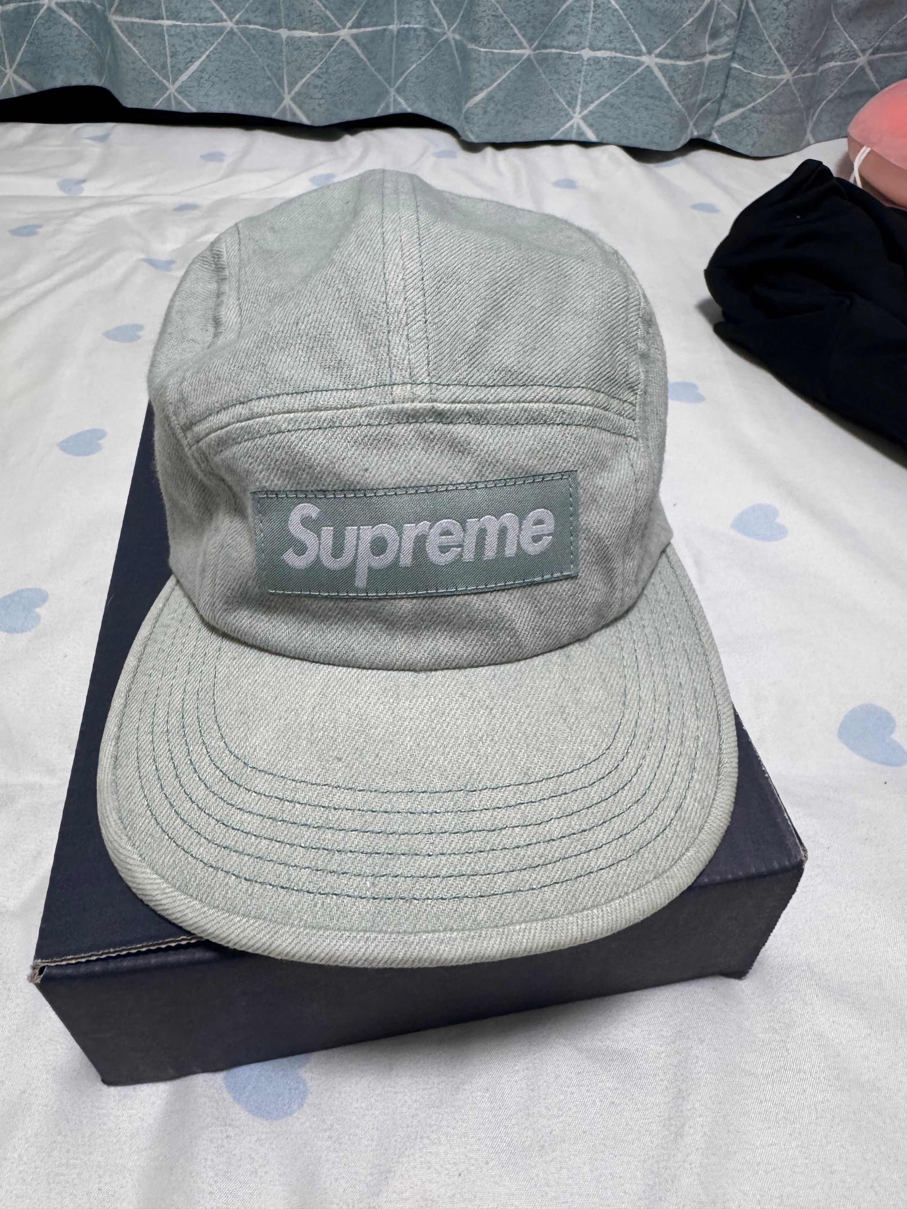シュプリーム デニム キャンプ キャップ "ミント" (24SS)