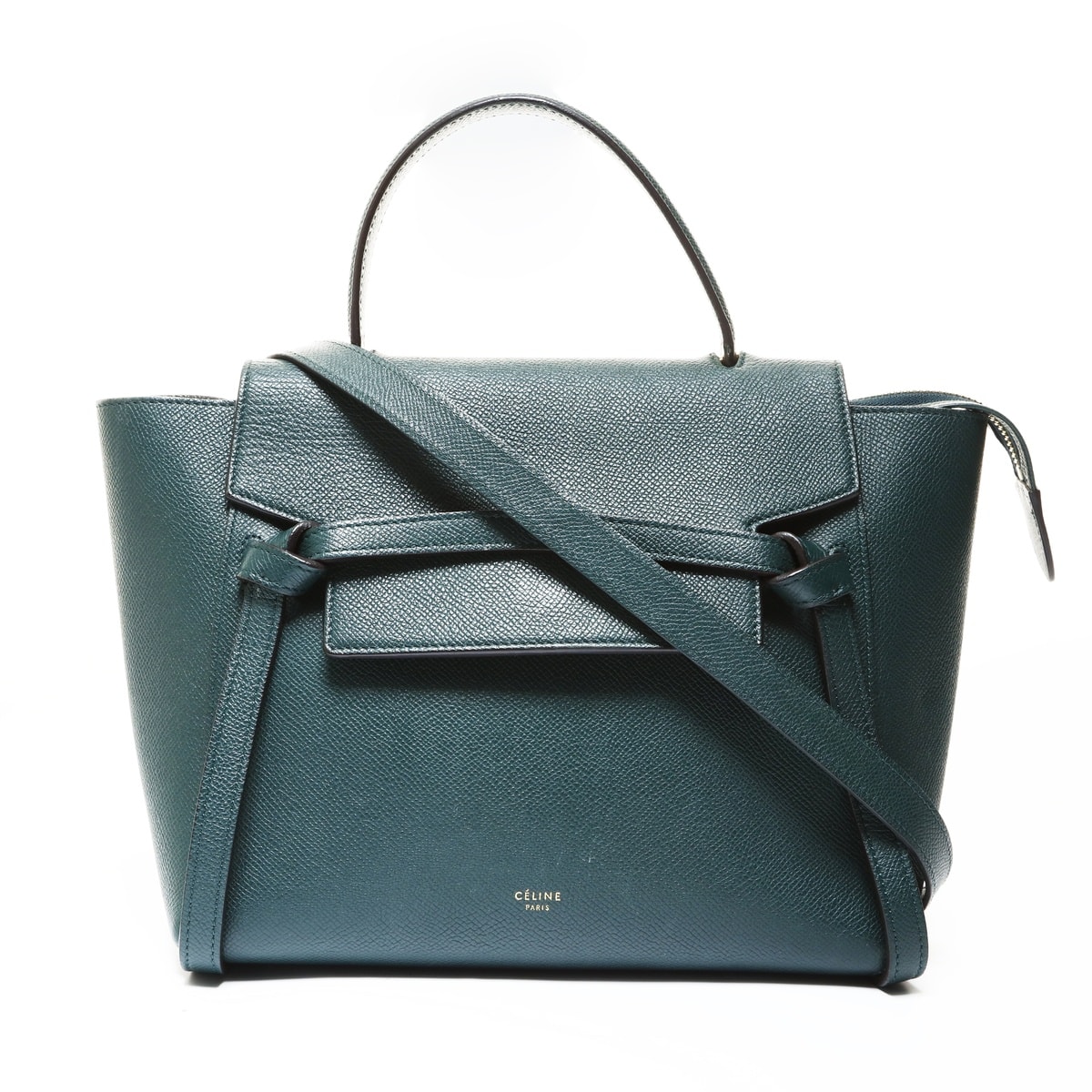 セリーヌ CELINE ベルトバッグ レザー 2WAY ショルダーバッグ【中古】