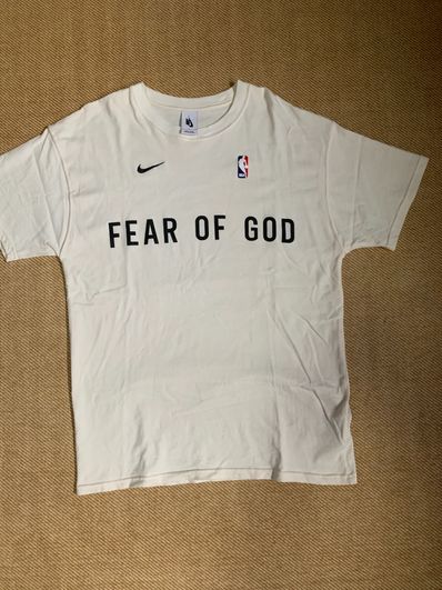 FEAR OF GOD / Nike Warm Up T-Shirt "Sail"