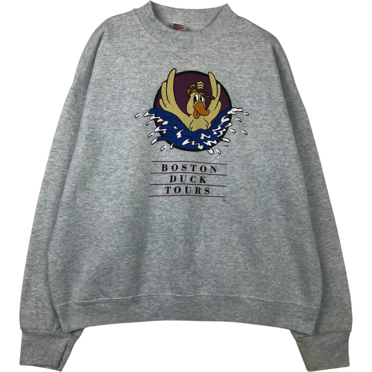 古着 90年代 フルーツオブザルーム FRUIT OF THE LOOM プリントスウェットシャツ トレーナー USA製 メンズL相当 ヴィンテージ/eaa612990