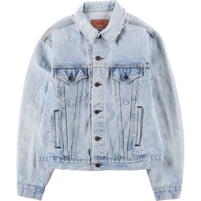 古着 リーバイス Levi's デニムジャケット Gジャン USA製 メンズL相当 ヴィンテージ/eaa591958