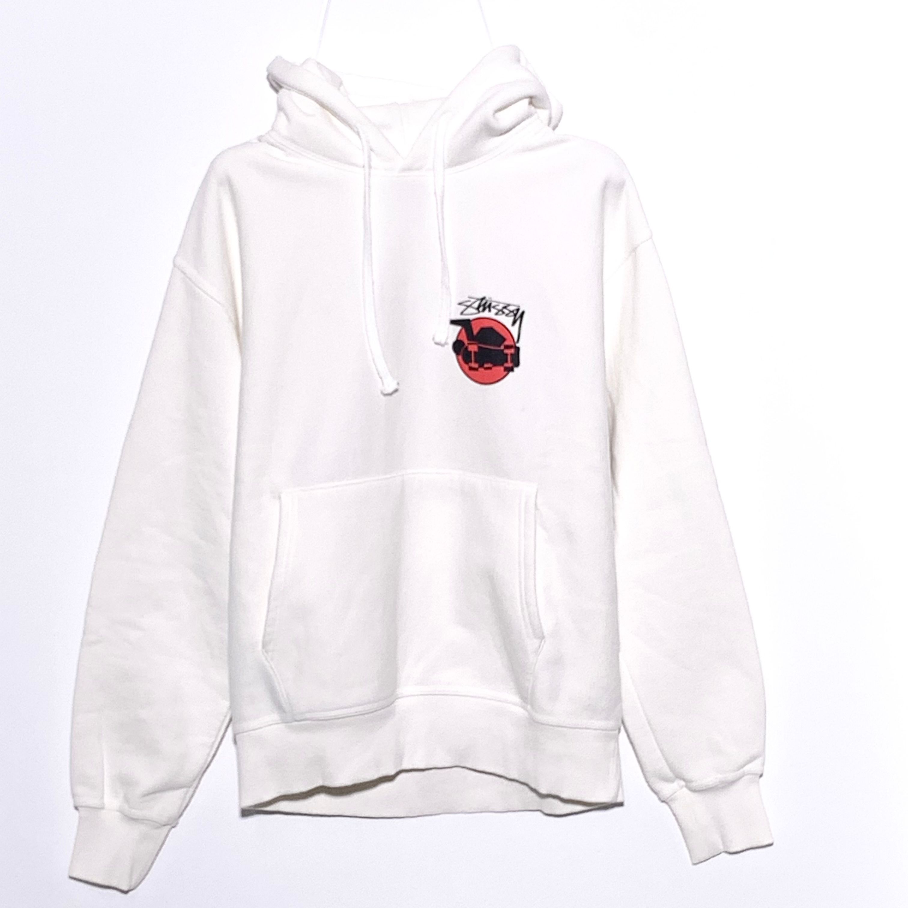 Stussy Skateman Hoodie "White"