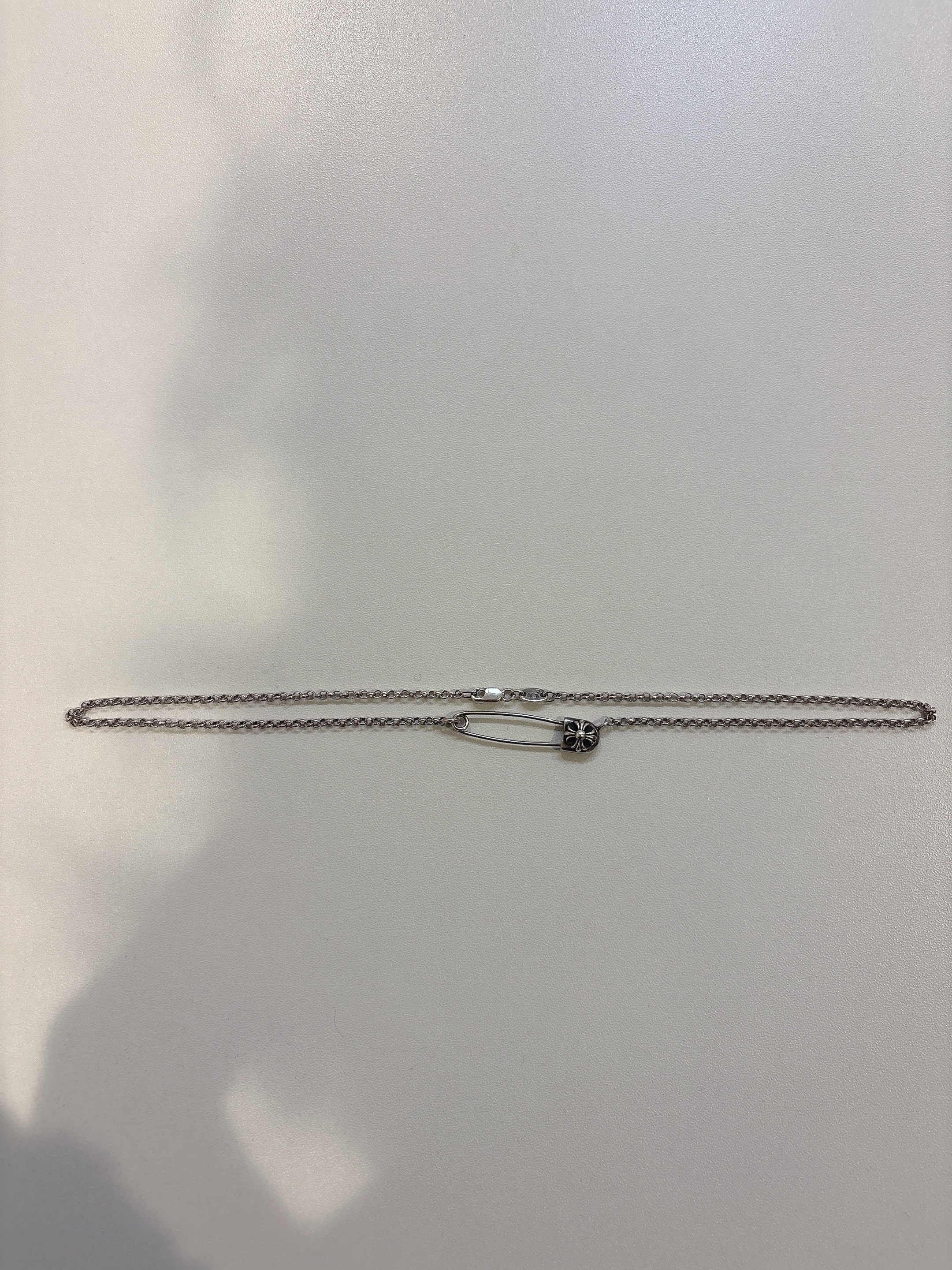 クロムハーツ セーフティピンネックレス 16インチ