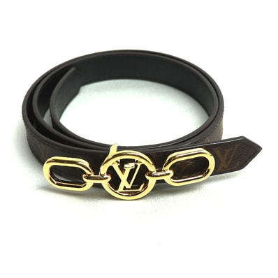 LOUIS VUITTON ルイ・ヴィトン LV サークル プライム 20MM ベルト モノグラム M0510X AC0264 レディース【中古】【美品】