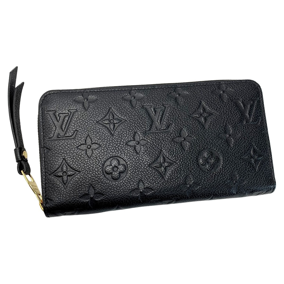 ☆☆LOUIS VUITTON ルイヴィトン モノグラム・アンプラント ジッピーウォレット M61864 ノワール ラウンドファスナー長財布