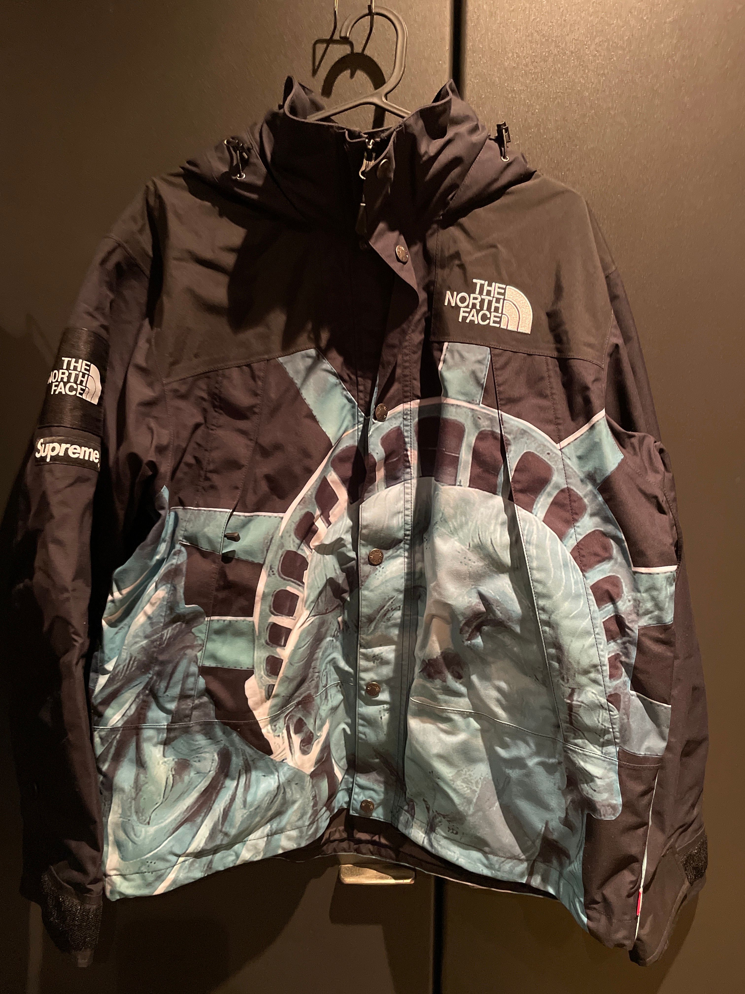 Supreme x The North Face Statue of Liberty Mountain Jacket "Black"