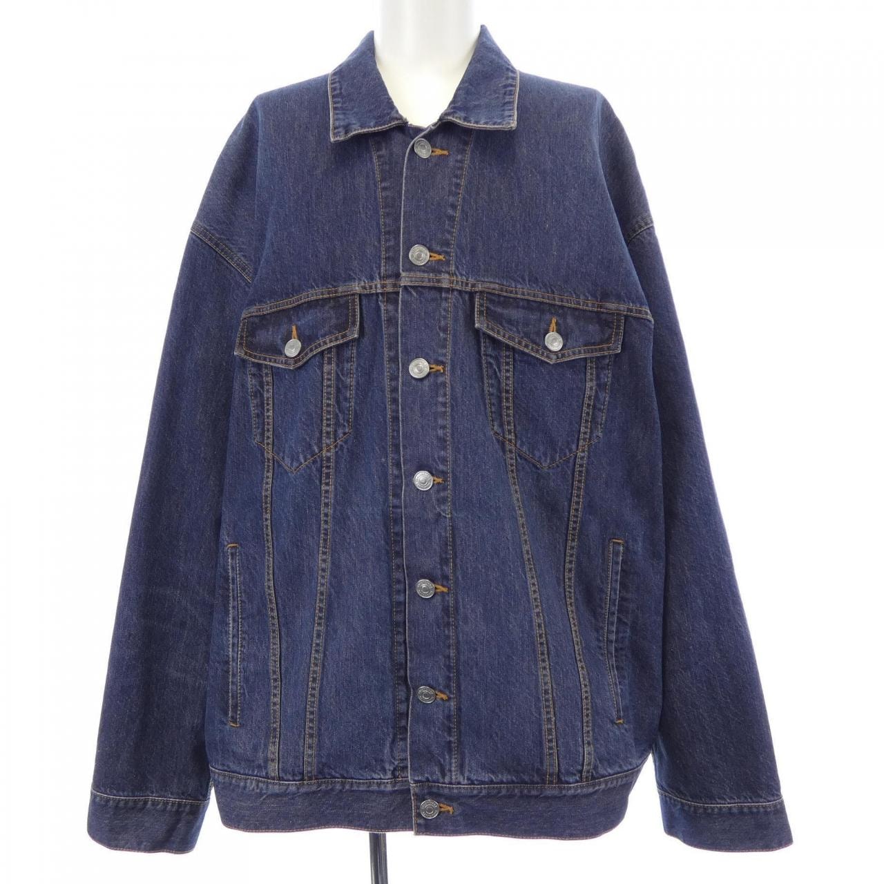 バレンシアガ BALENCIAGA GARDE-ROBE 773615 TQW58 デニムジャケット