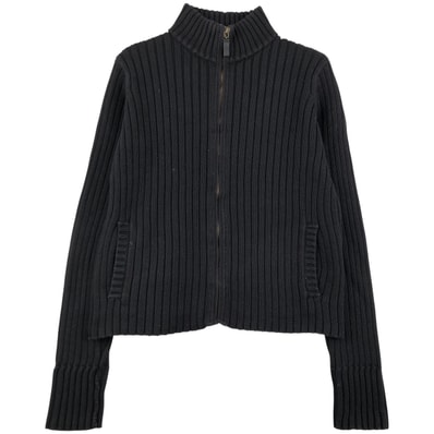 古着 ラルフローレン Ralph Lauren LAUREN ローレン リブ編み ドライバーズニットセーター レディースM相当/eaa608105