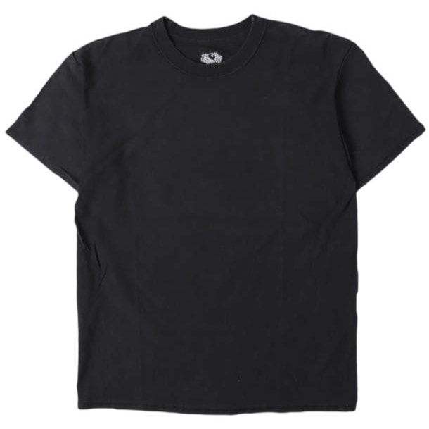 UNUSED x FRUIT OF THE LOOM アンユーズド フルーツオブザルーム 別注 インサイドアウト クルーネックTシャツ US2025 2 BLACK 半袖 トップス g27656