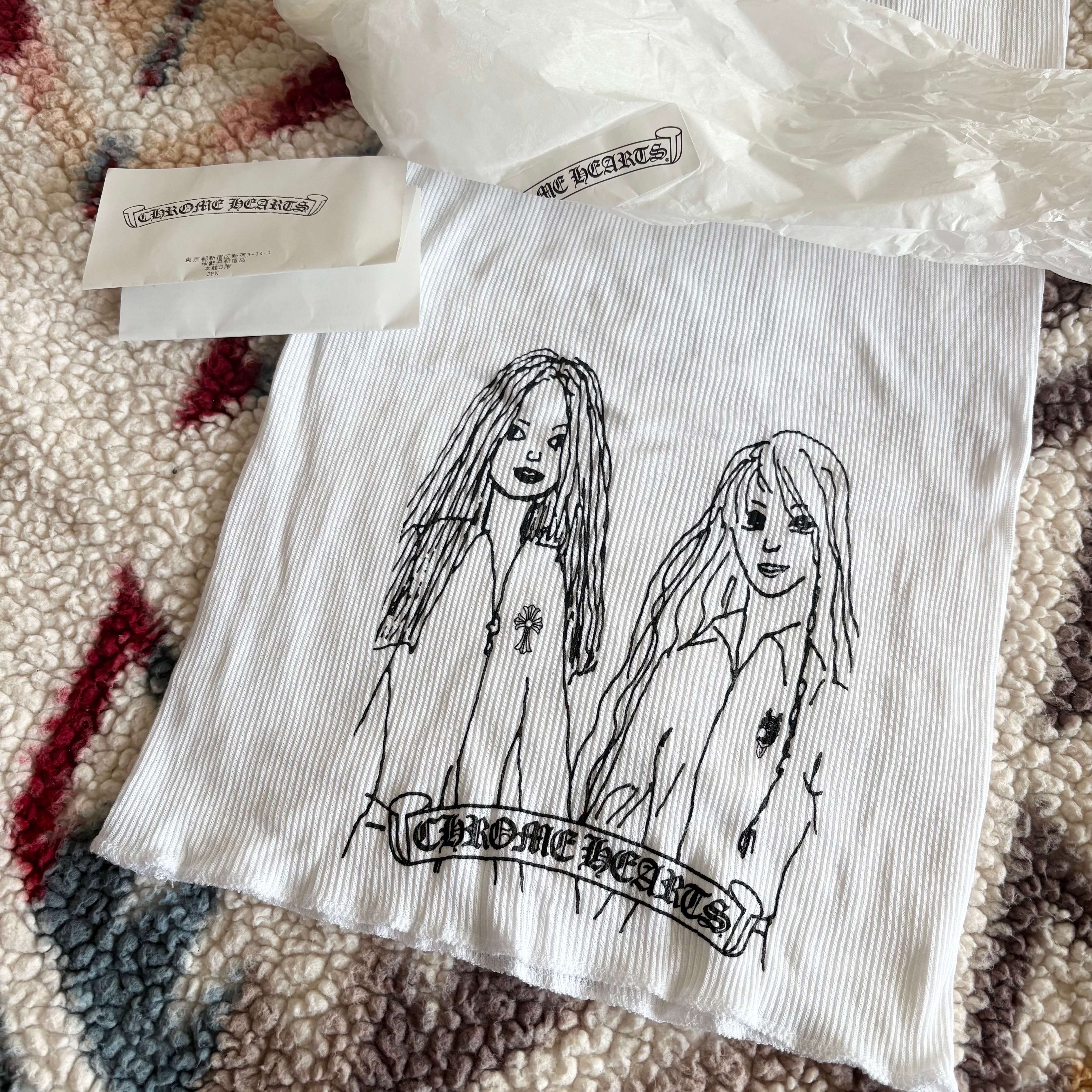 Chrome Hearts Mayumi Tank Top "White"