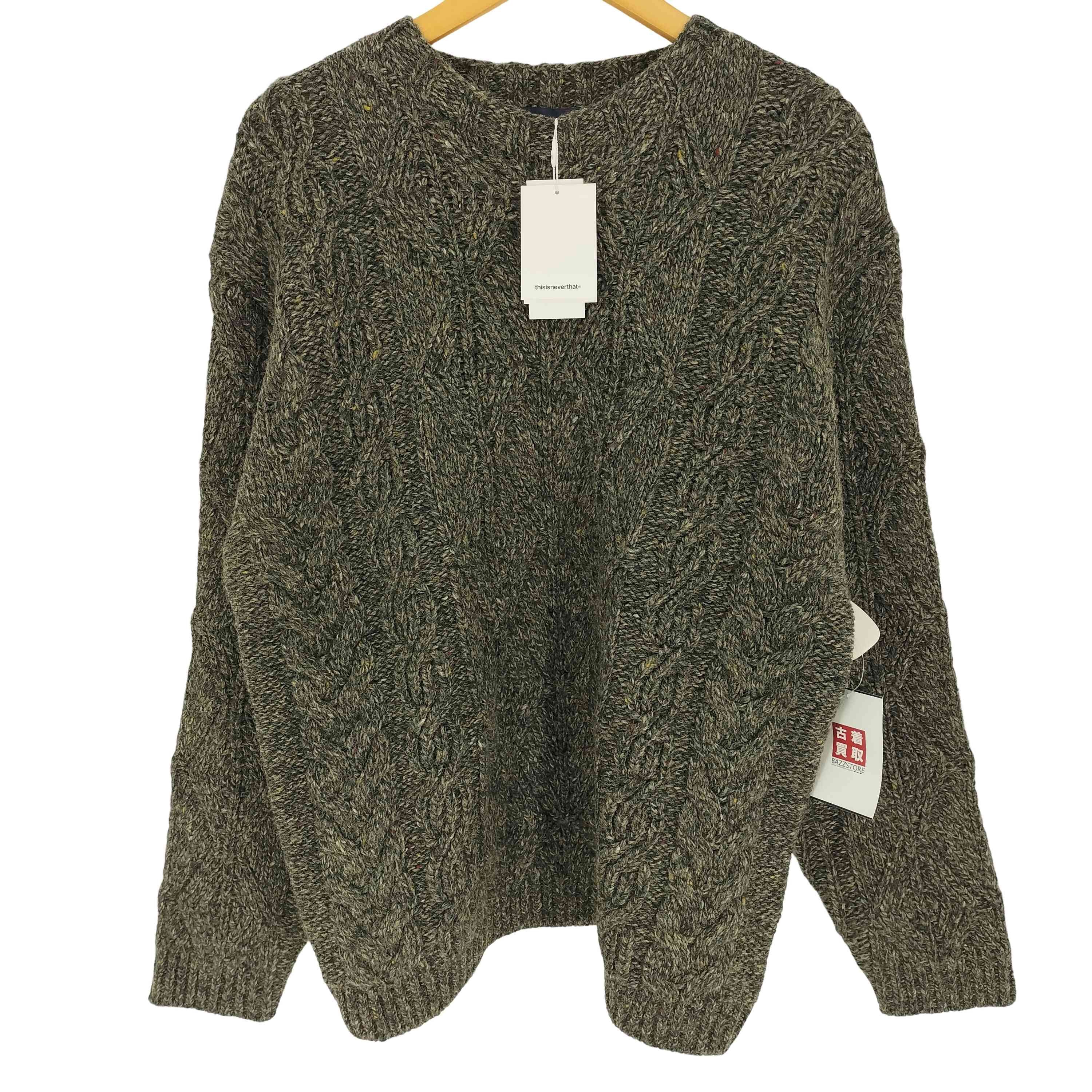 Cable Knit Sweater【1141048848267】