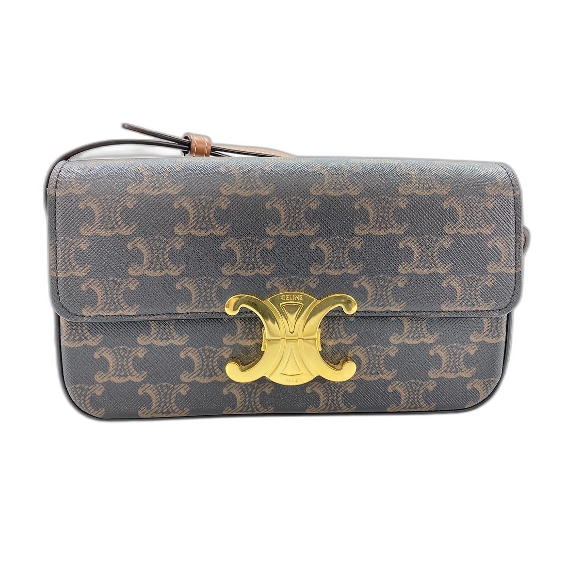 セリーヌ CELINE クロード ショルダーバッグ【中古】