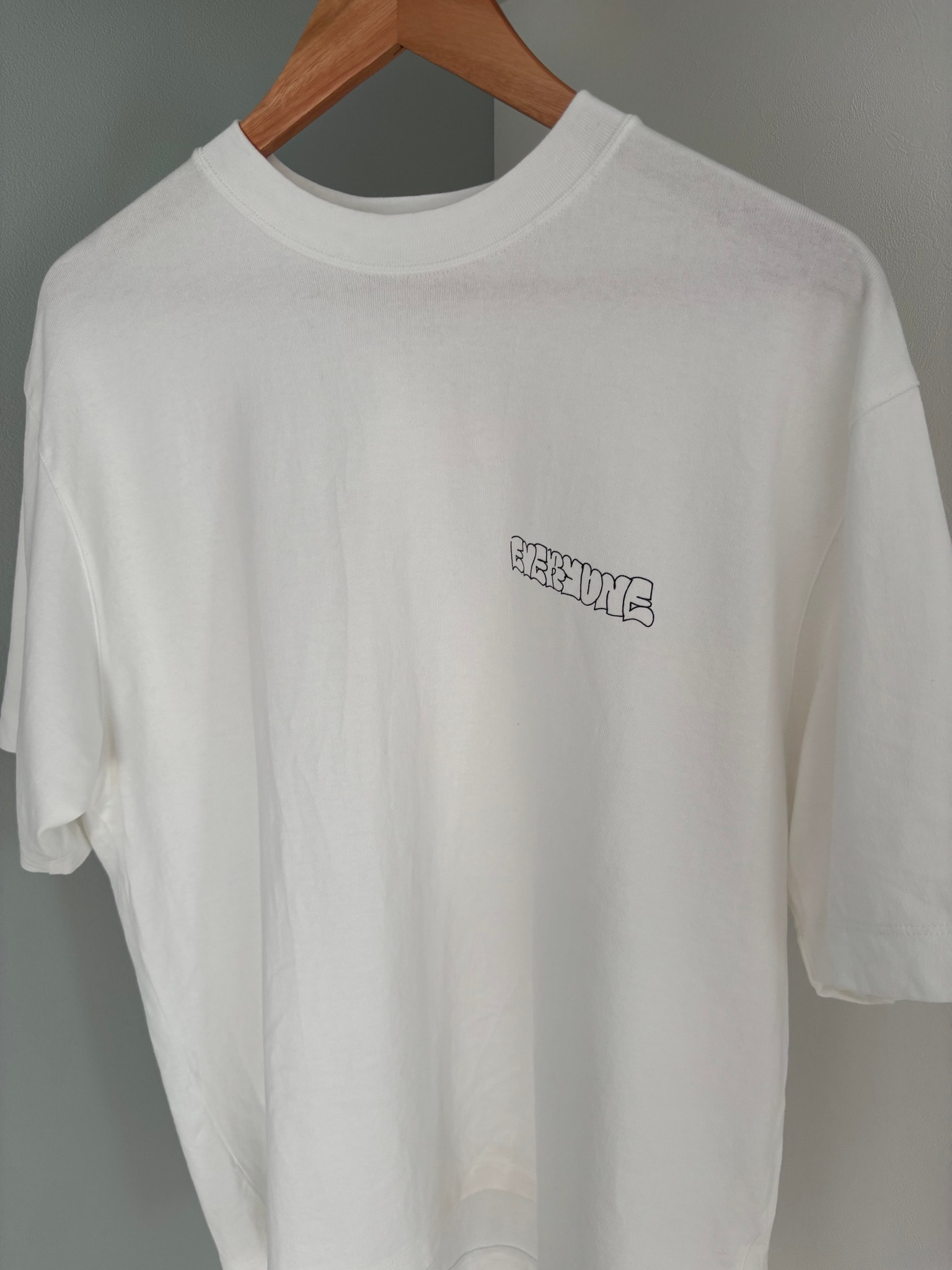 everyone J.30000 Throwie 2026 Tee Shirt "White"