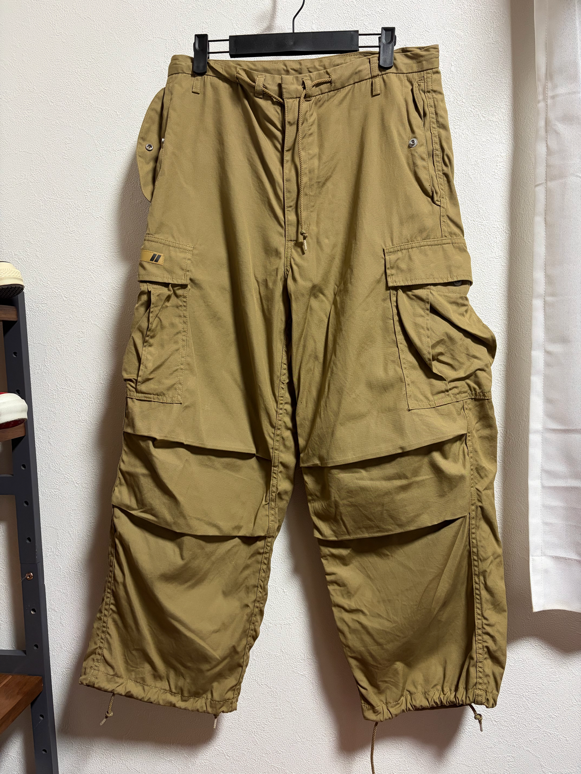 WTAPS MILT0001 / Trousers / Cotton. CNVS "Brown"