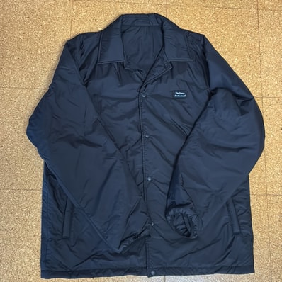 ENNOY Padded Nylon Coach Jacket "Black"