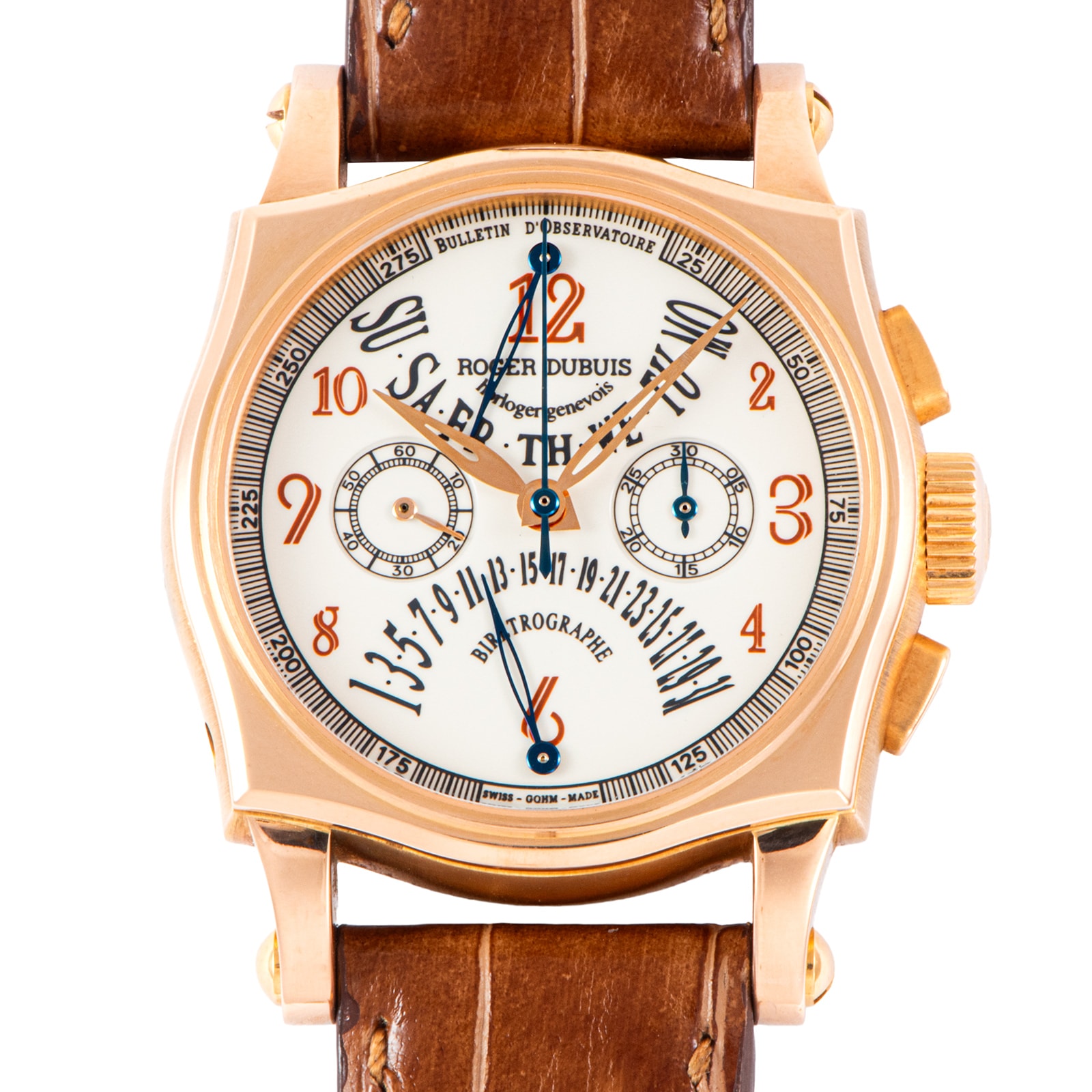 ROGER DUBUIS ロジェ・デュブイ シンパシー バイレトログラード 世界限定28本 S37 5630 5 K18RG【中古】