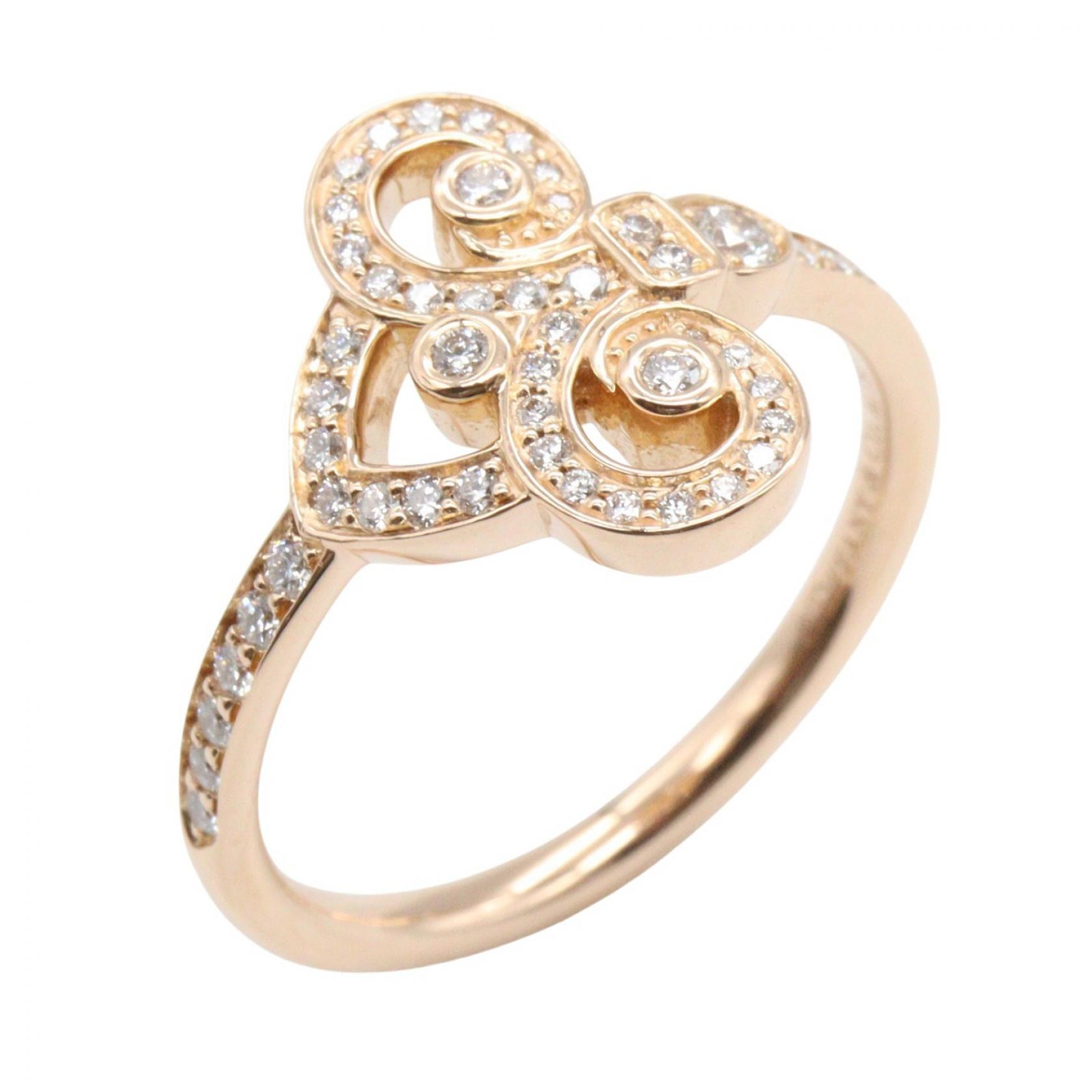 ティファニー TIFFANY&CO フルールドリス ダイヤ リング リング・指輪 ジュエリー K18PG(ピンクゴールド) ダイヤモンド レディース ゴールド系 / クリア系 【中古】