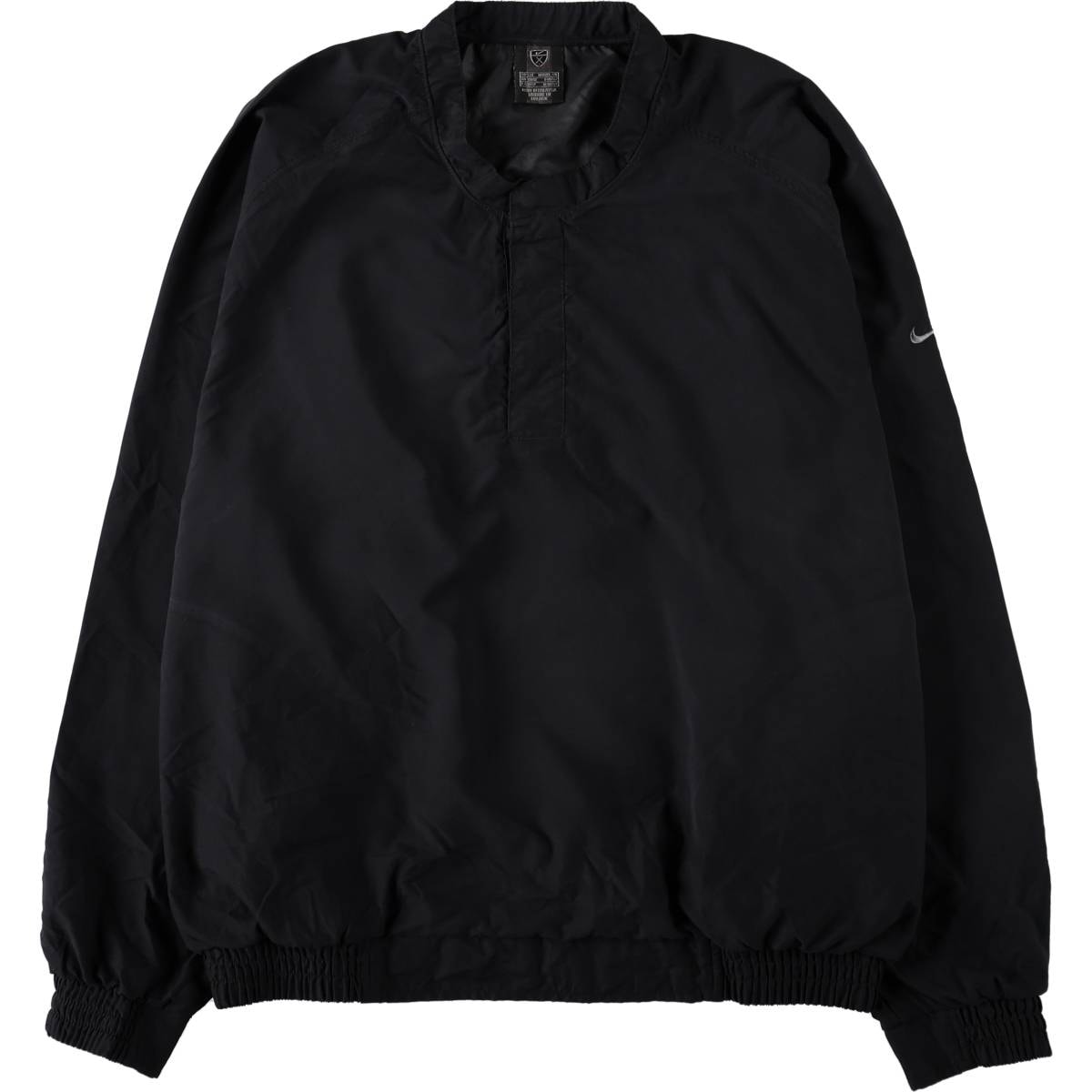 古着 ナイキ NIKE GOLF ゴルフ ハーフスナップ ウォームアッププルオーバー メンズM相当/eaa671814