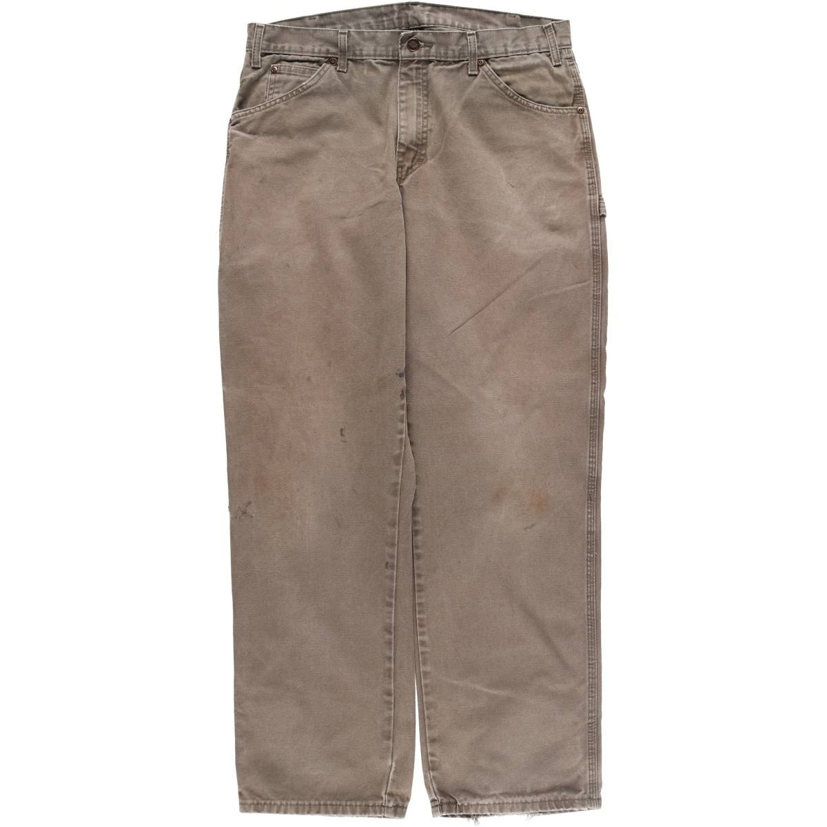 古着 ディッキーズ Dickies ダックペインターパンツ メンズw34相当/eaa515698