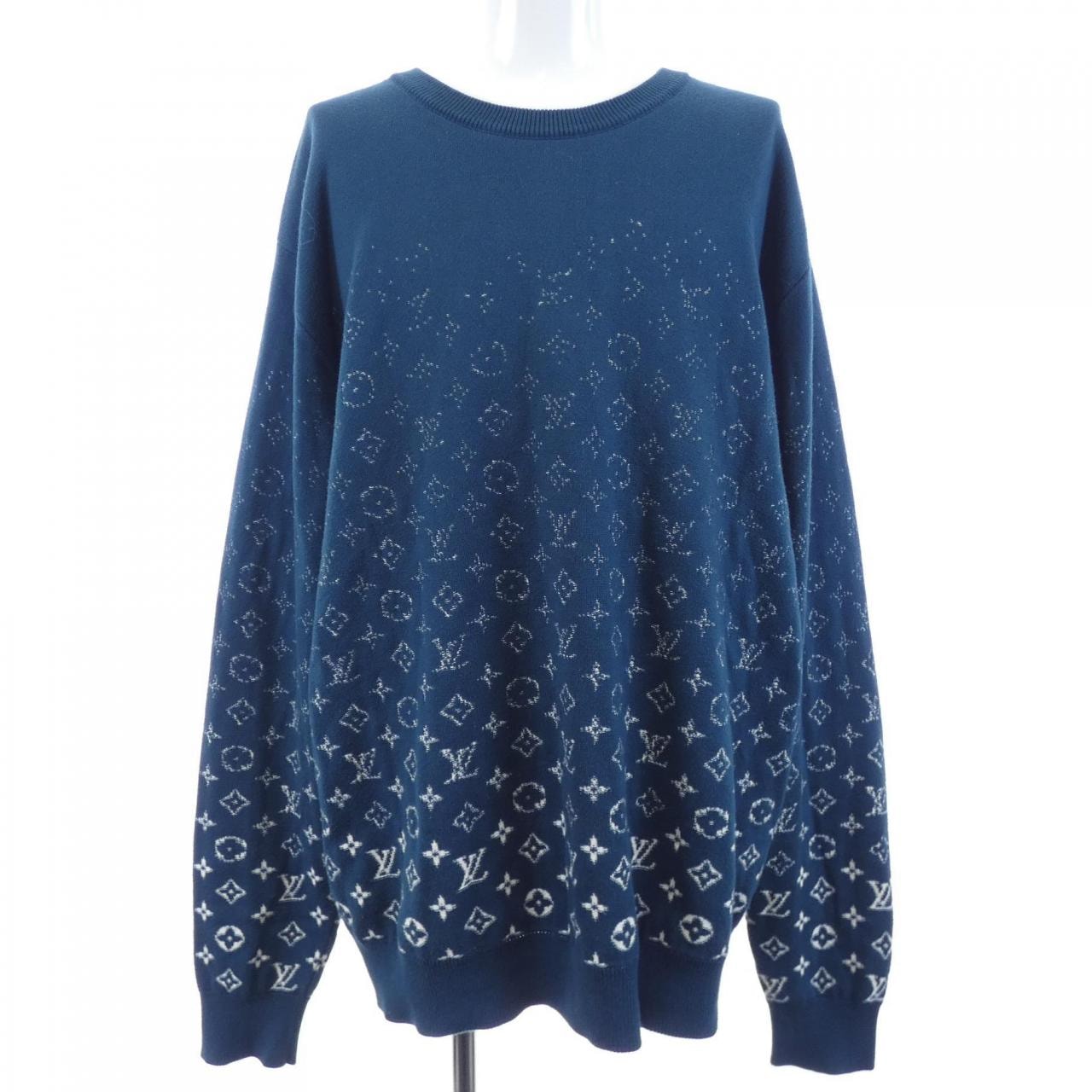 ルイヴィトン LOUIS VUITTON グラディエントモノグラムクルーネック HJN87WUSO ニット