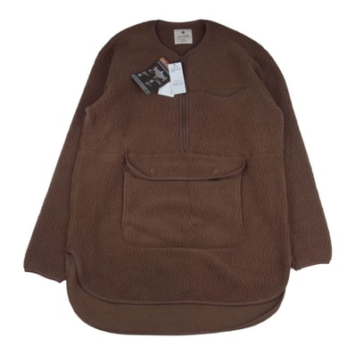 snowpeak スノーピーク ジャケット SW-20AU00605BR Thermal Boa Fleece Jacket サーマル ボア フリース プルオーバー ジャケット ブラウン系 XL【極上美品】【中古】