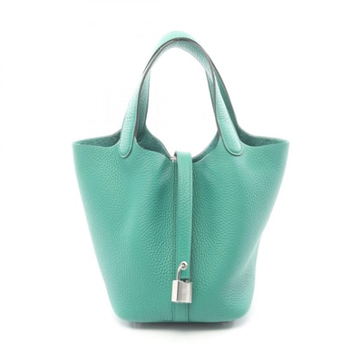 エルメス HERMES ピコタンロックPM ハンドバッグ バッグ トリヨンクレマンス トリヨンクレマンス ヴェールヴェルティゴ K刻印(2025年製造) レディース グリーン系 056289CK 【中古】