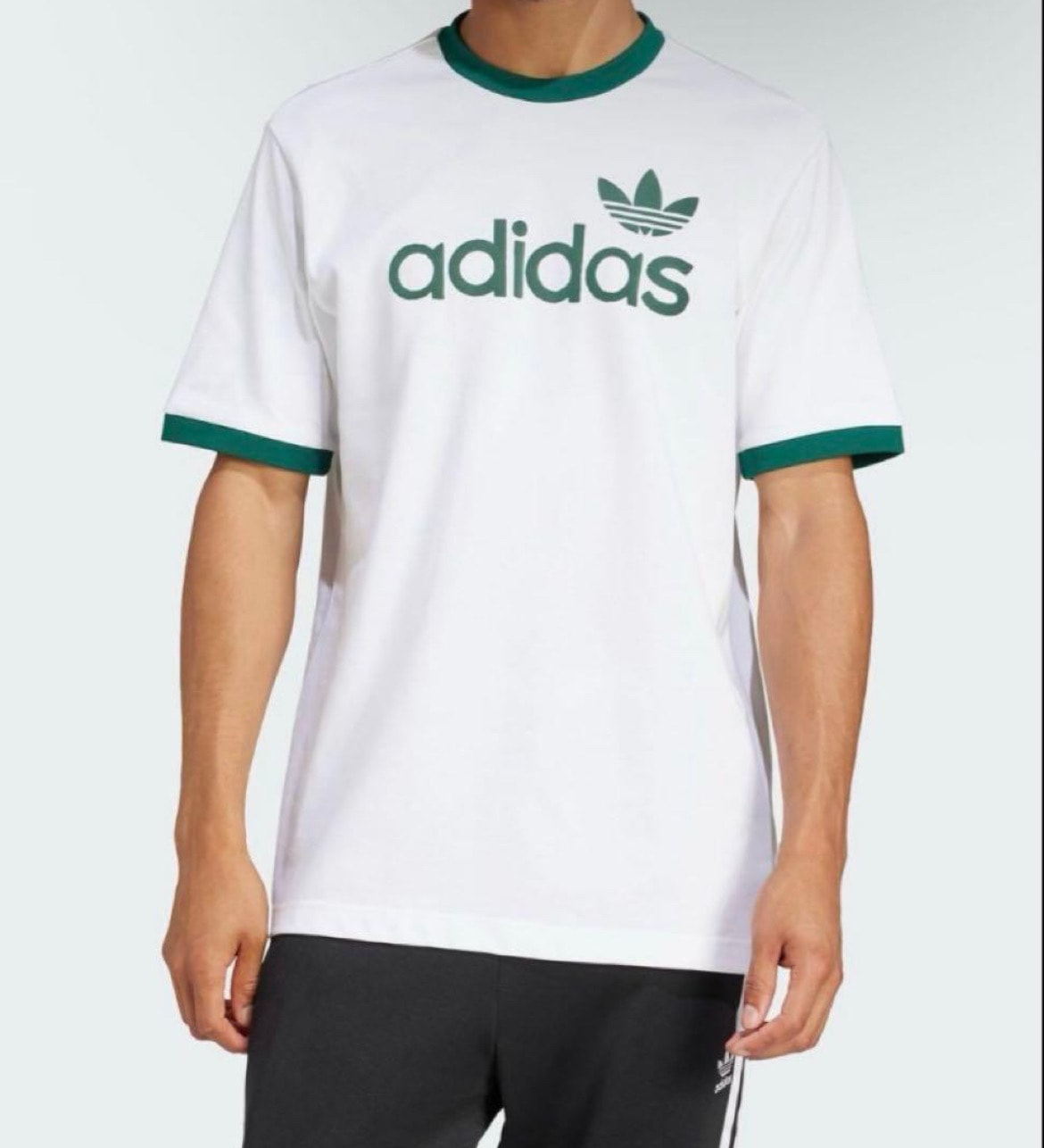 アディダス シンプル Tシャツ "ホワイト"