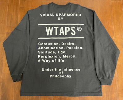 Wtaps OBJ 01 / LS / Cotton. Containing "Black"