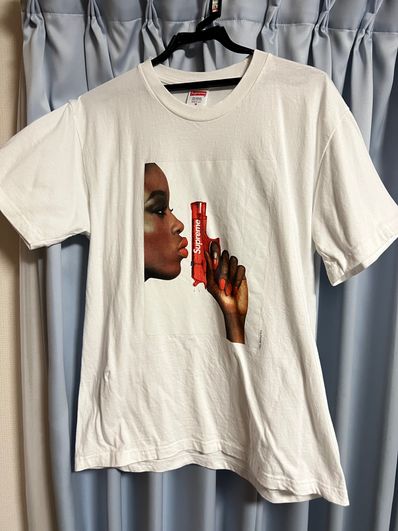 Supreme Water Pistol Tee "White"