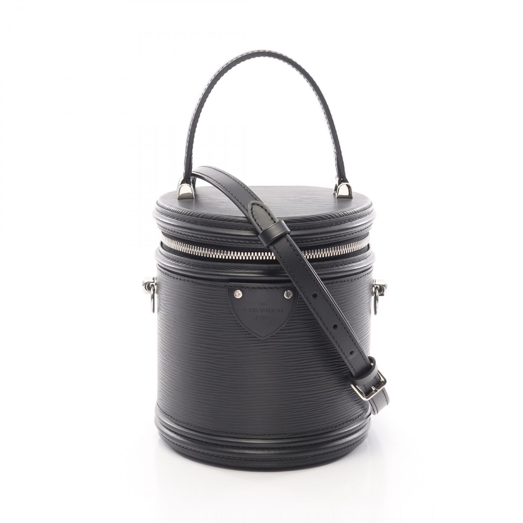 ルイ・ヴィトン LOUIS VUITTON カンヌ エピ ノワール 2WAY ハンドバッグ バッグ レザー レディース ブラック系 M52226 【中古】