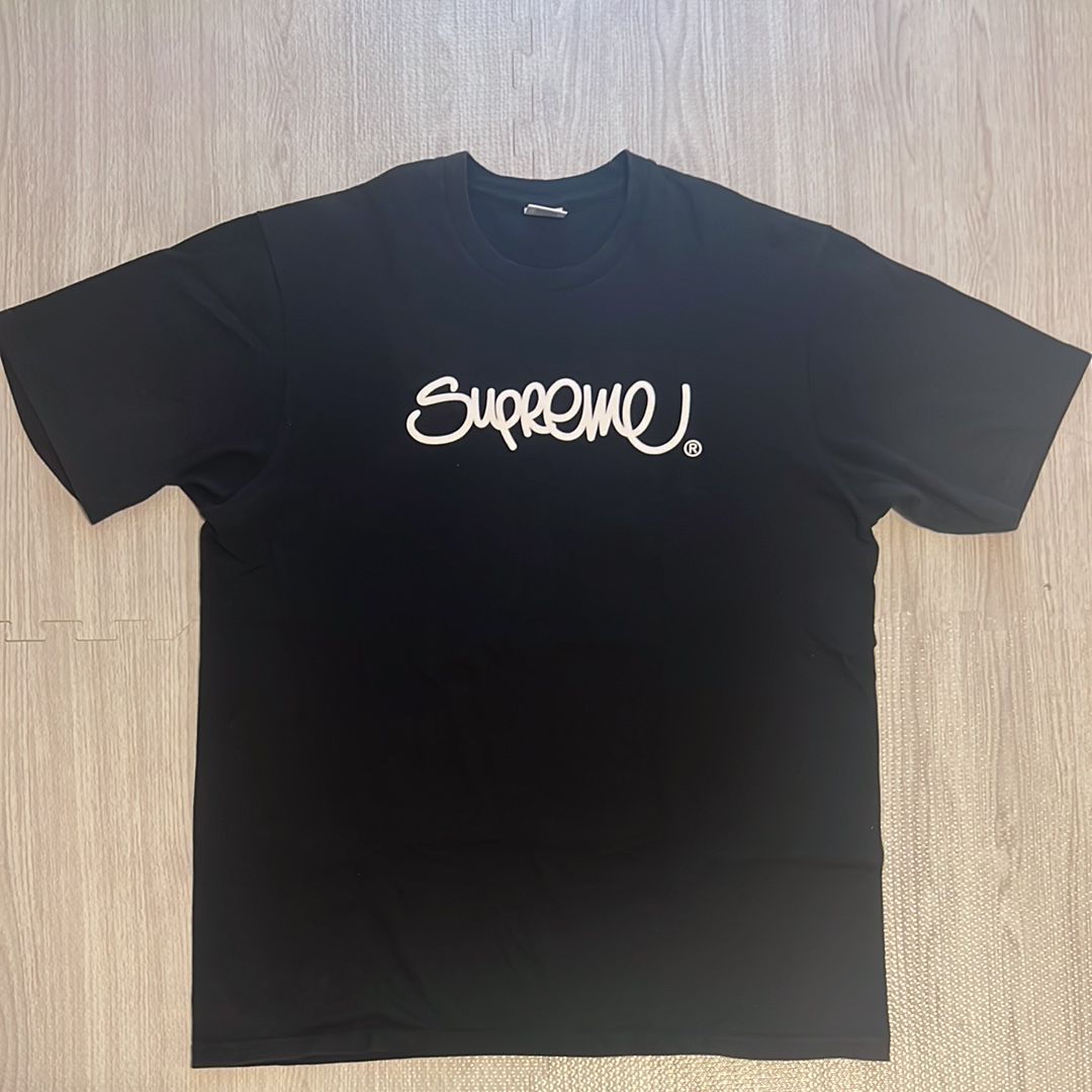Supreme Handstyle Tee "Black"
