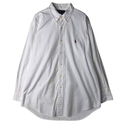 古着 ラルフローレン Ralph Lauren YARMOUTH 長袖 ボタンダウンシャツ メンズL相当/eaa611384