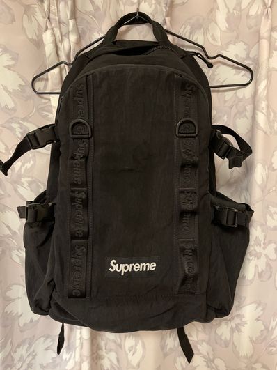 Supreme 20FW Backpack 21L "Black"