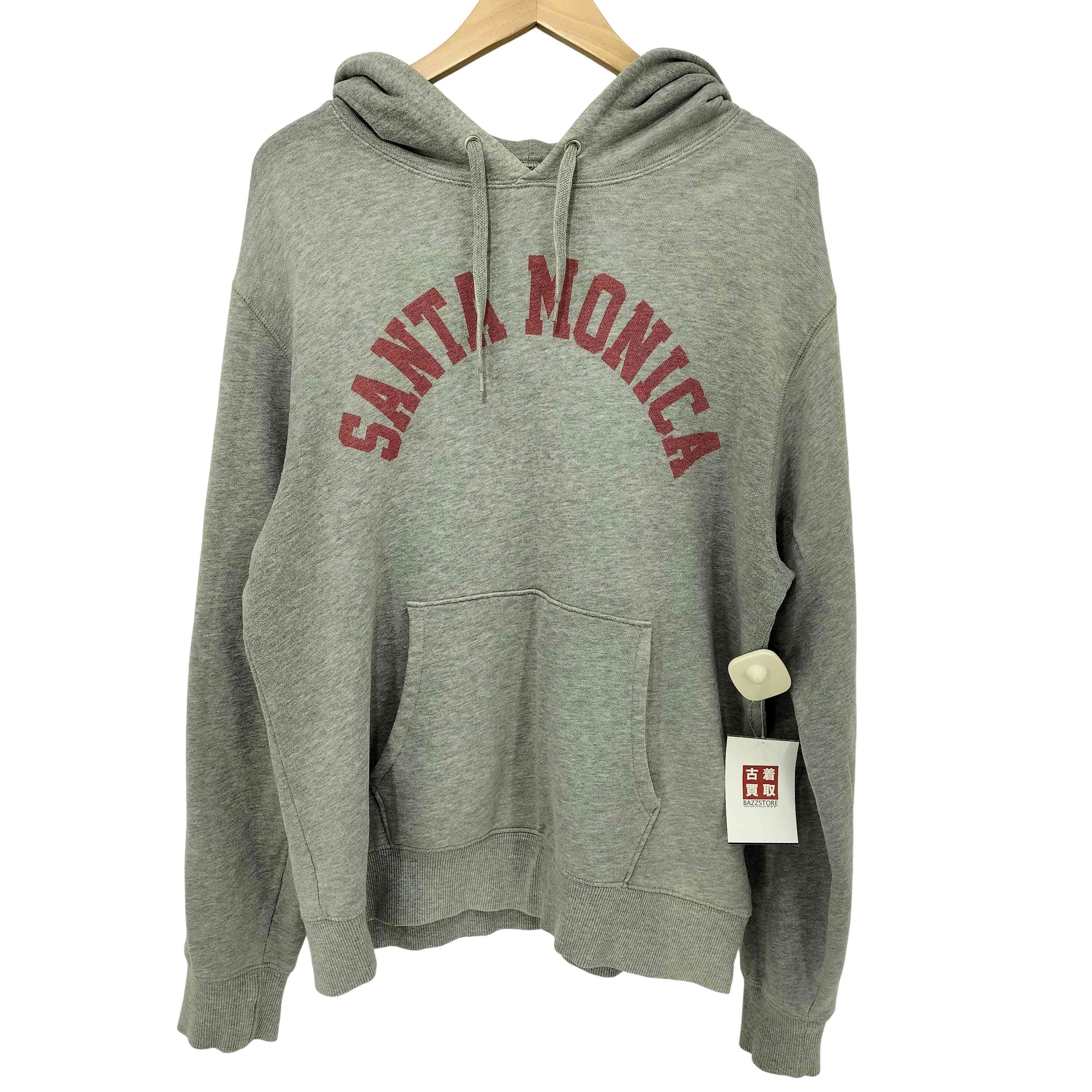 コットン100 カレッジロゴ フレンチテリー プルオーバー パーカー【1142260429852】