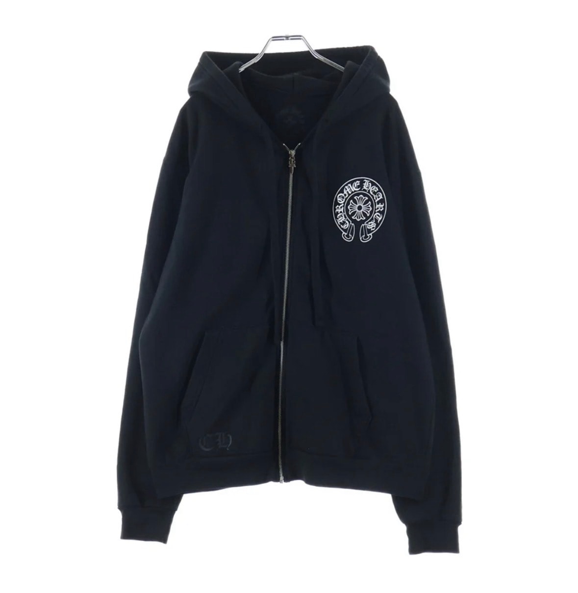 Chrome Hearts Horseshoe Zip Hoodie Tokyo Exclusive "Black"
