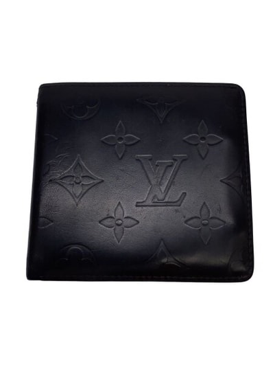 Louis Vuitton Compact Wallet Monogram Glase "Cafe"