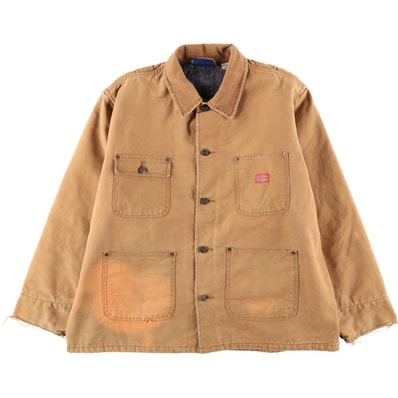古着 ディッキーズ Dickies ミシガンチョアコートタイプ 中綿入り ダックワークジャケット メンズXL相当/eaa626238