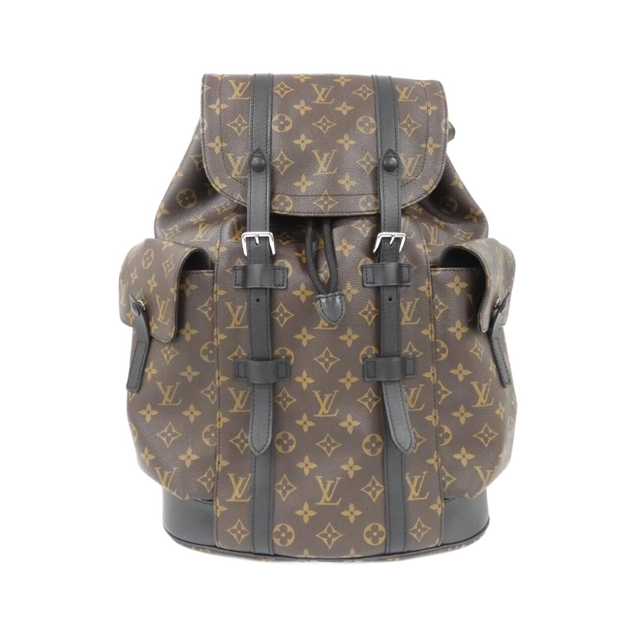 ルイヴィトン モノグラム マカサー クリストファー MM M43735 リュックサック